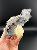 Fluorite, Calcite & Sphalerite