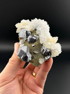Galena, Pyrite, Calcite & Anhydrite
