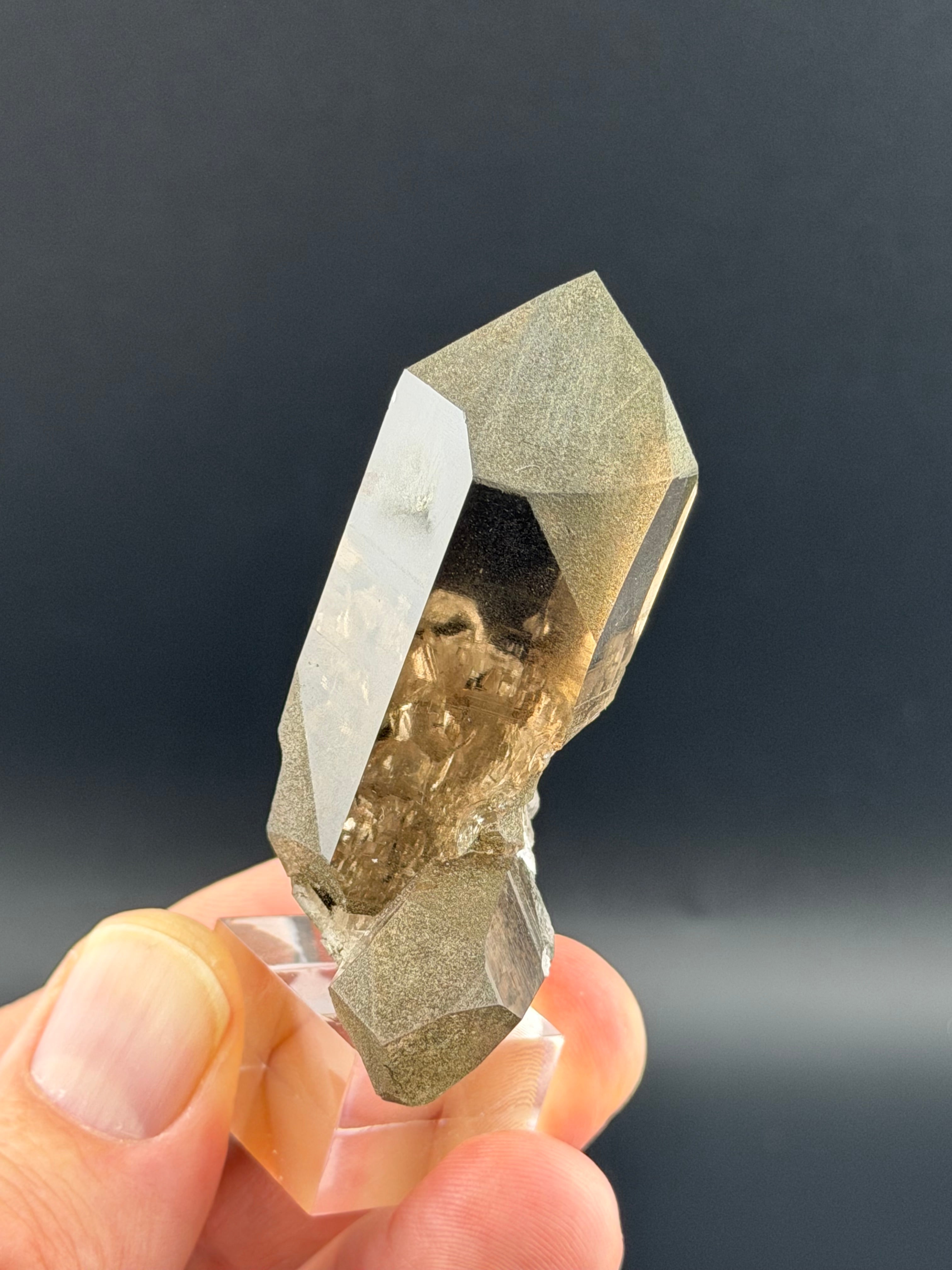 Smoky Quartz With Chlorite