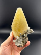 Calcite with Chalcopyrite