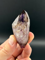 Smoky Amethyst with Enhydros