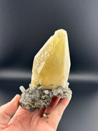 Calcite with Chalcopyrite