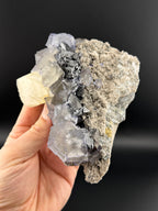 Fluorite, Calcite & Sphalerite